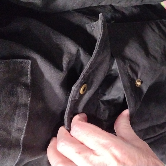 Wenven black canvas lightweight cotton lined jacket. Mint condition. XL - Picture 7 of 12